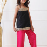 Midnight Gulaab Lace Suit Set
