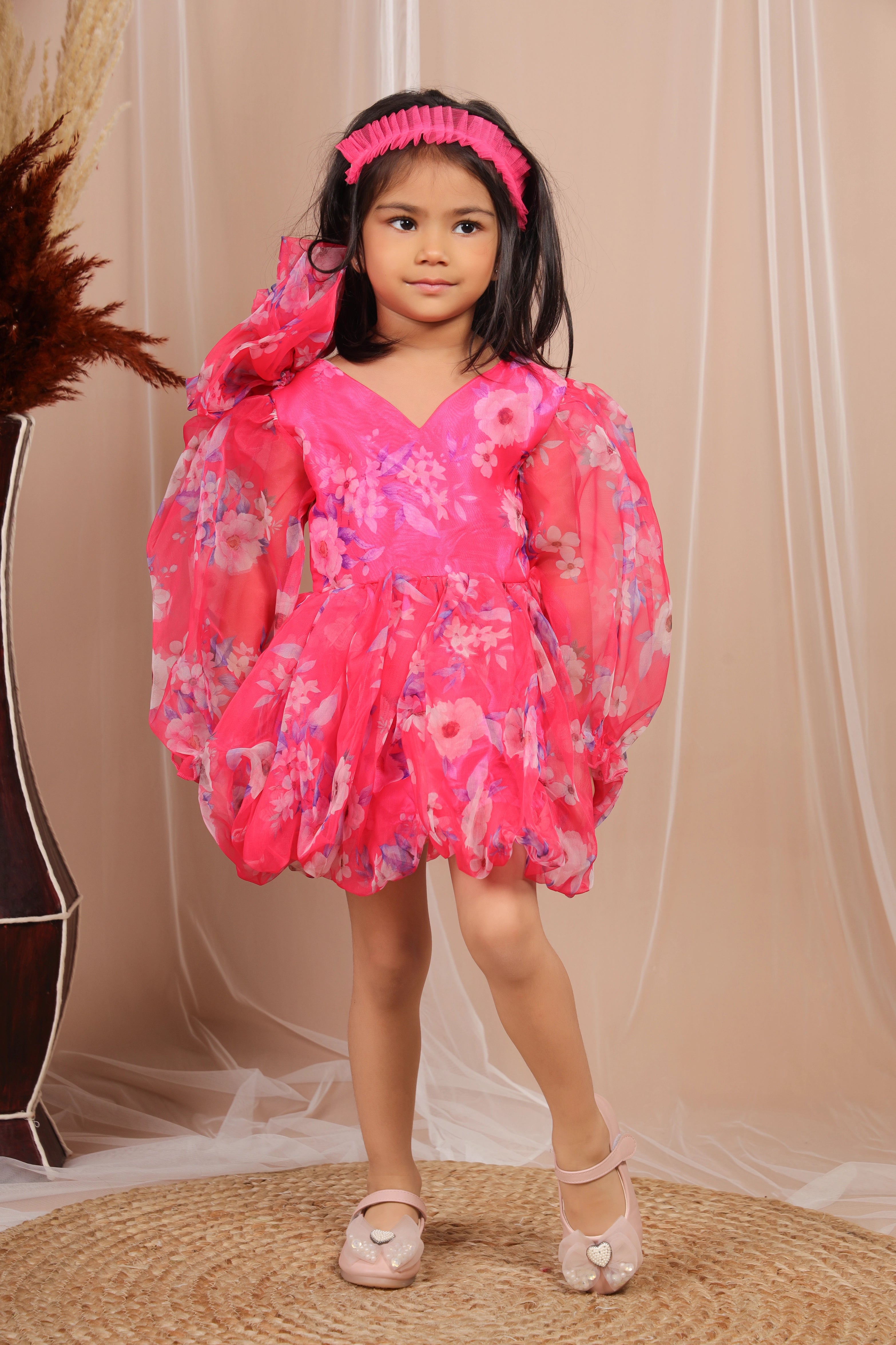 Balloon frock best sale for baby girl