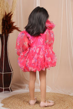 Load image into Gallery viewer, Neon Pink Balloon Dress
