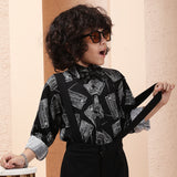 Radio Beats Shirt Pant With Bowtie ( 3pc set )