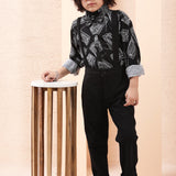 Radio Beats Shirt Pant With Bowtie ( 3pc set )