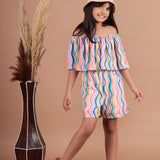 Rainbow Stripe Playsuit
