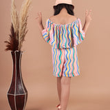 Rainbow Stripe Playsuit