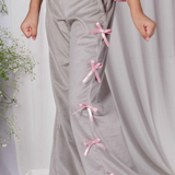 Rosy Ribbon Pants