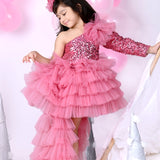 Sparkling Stardust Dress with Trail