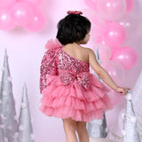 Frock with Riffles for Bab Girls