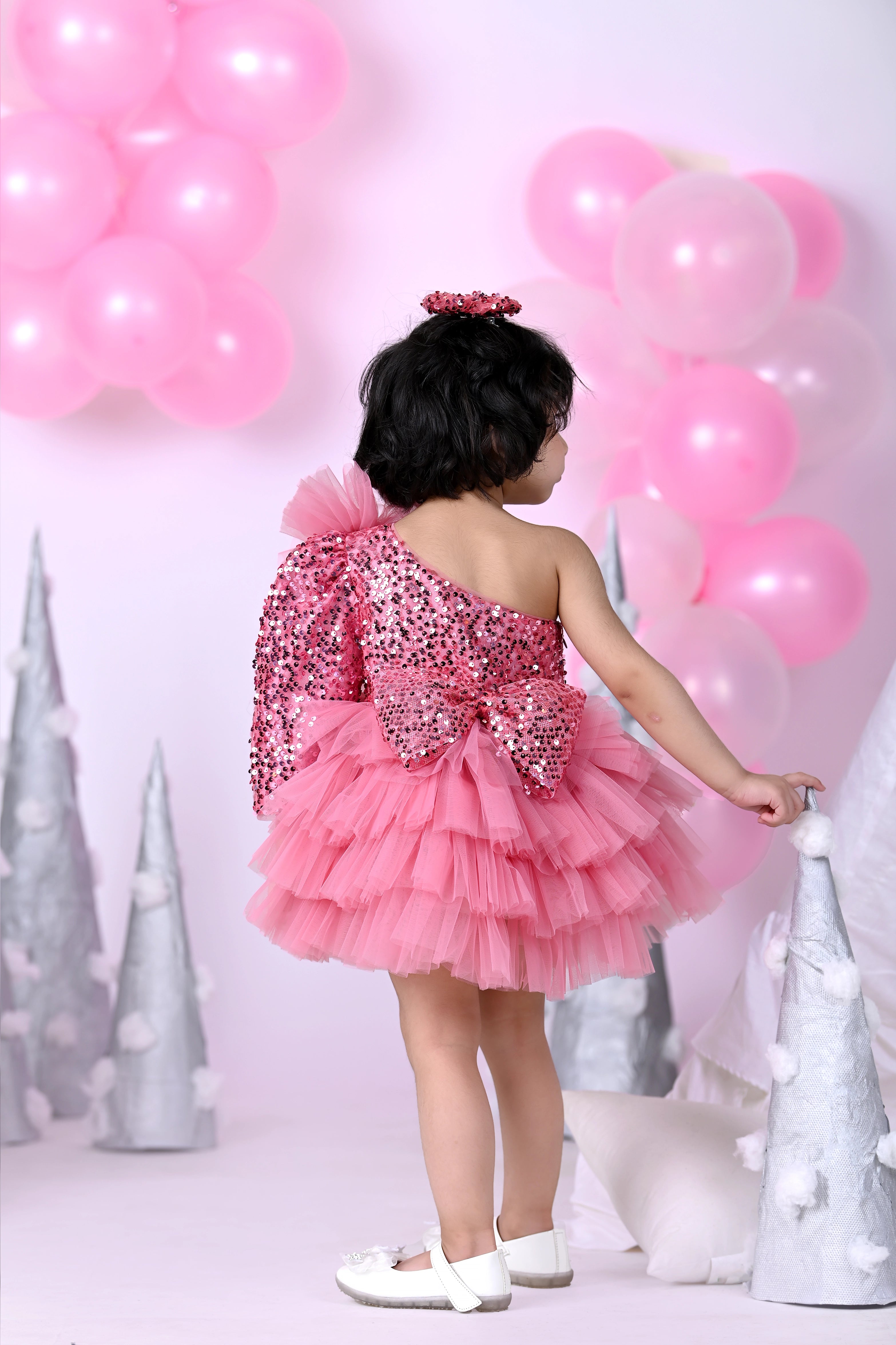 Frock with Riffles for Bab Girls