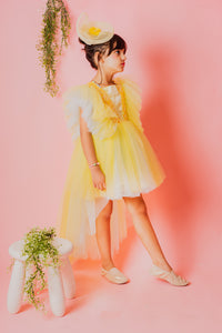 Sunrise Flutter Party Dress