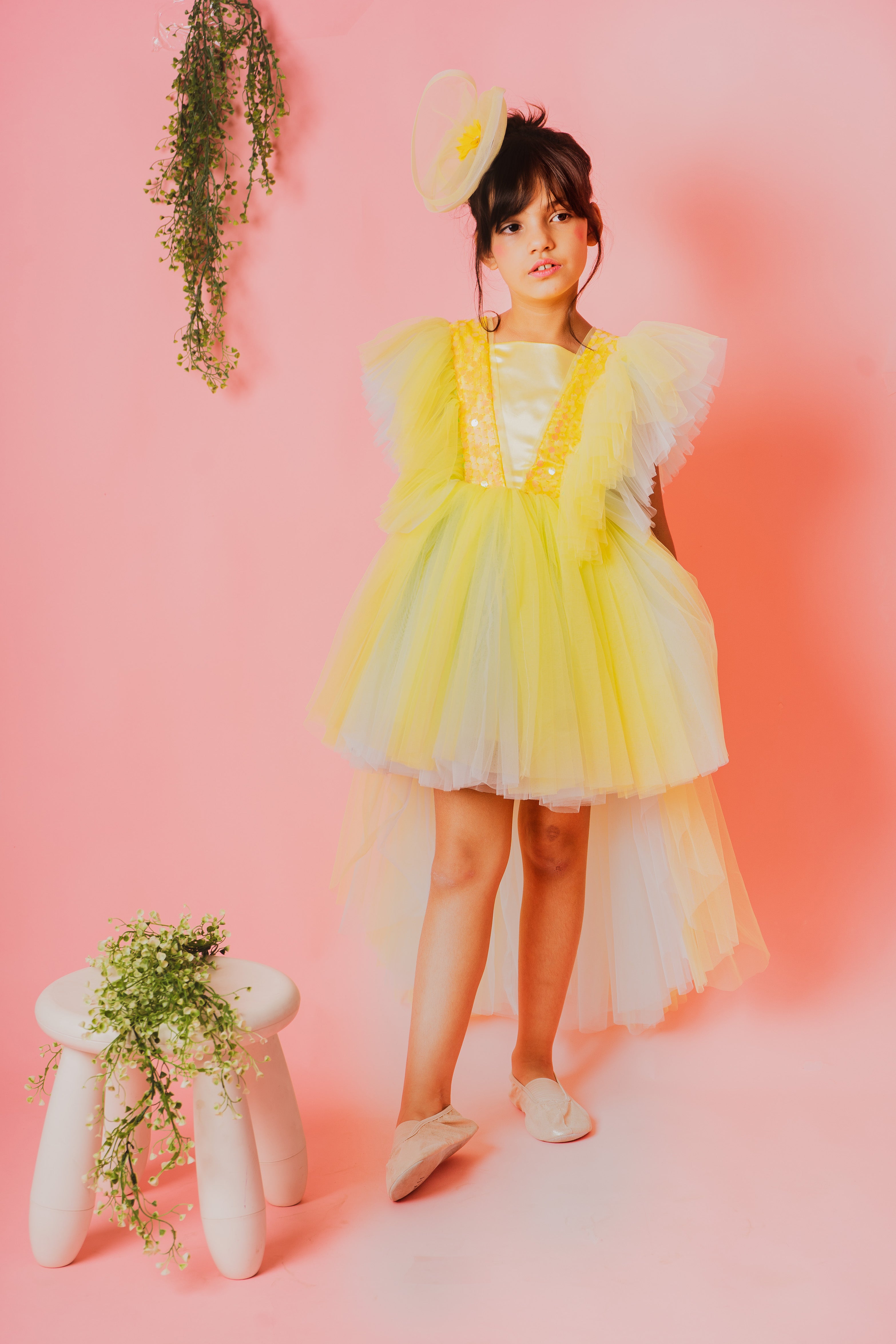 Sunrise Flutter Party Dress