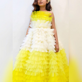 Sunkiss Ruffled Party Gown