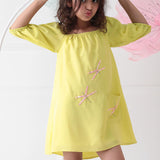 Neon Dragonfly Joy Tunic Dress