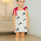 Mini Muse Bows Tunic Dress