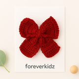 Crochet Belle Bow Clip
