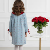 Mini Hearts Peter Pan Tunic Dress
