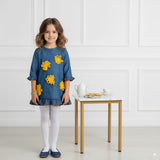 Denim Dreams Crochet Tunic Dress