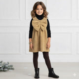 Teddy Bow Fur Dress