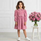 Velvet Pink Charm Frock