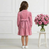 Velvet Pink Charm Frock