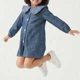 Collared Button New Dress