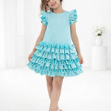 Frosted Frills Party Dress