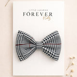 English Plaid Charm Clip