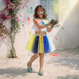 Rainbow Splash Skirt