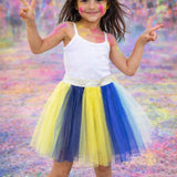 Rainbow Splash Skirt