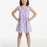 Back Tie Lavender Dress