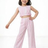 Pink Seer Sucker Coord Set