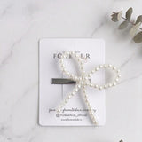 The Pearl Bow Clip