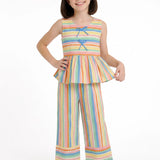 Summer Striped Coord Set