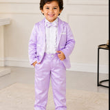Royal Lavender Charm Set ( With Bowtie )