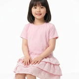 Pink Ruffled Schiffli Frock