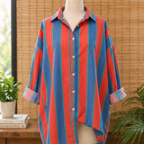 The Everyday Stripe Oversized Shirt