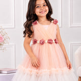 Rose Whisper Flower Dress
