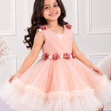 Rose Whisper Flower Dress