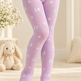 Lavender Paw Stockings