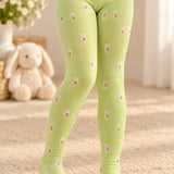 Neon Flower Stockings