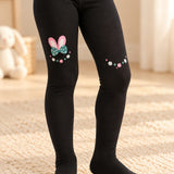 Black Rabbit Stockings