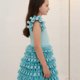 Frosted Frills Party Dress