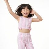 Pink Seer Sucker Coord Set