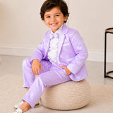 Royal Lavender Charm Set ( With Bowtie )