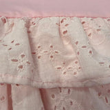 Pink Ruffled Schiffli Frock