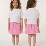 Gingham Picnic Skirt Set