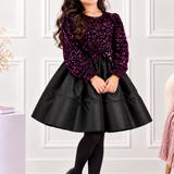 Velvet Starlight Twirl Frock