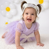 Lavender Laughter Romper Frock