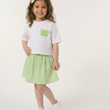 Gingham Playdate Skirt Set