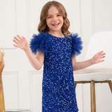 Moon Stone Ruffle Dress