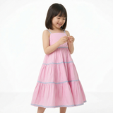 Zig Zag Lace Maxi Dress