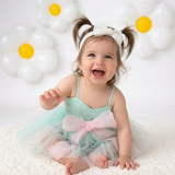 Mama Mint Romper Frock